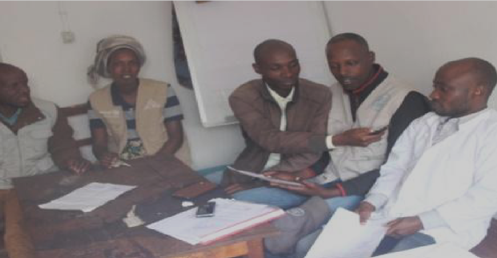 Villagers gather at NHRC